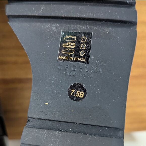 Cecelia New York Gray Gemma Boots 7 1/2 Rebel Punk Whimsigoth Capsule Chic - Picture 2 of 11